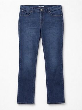 Levi's Women's Deep Indigo Straight-Leg Jeans